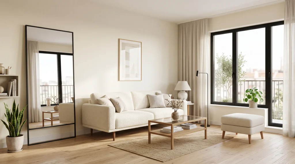 19. Make a Small Living Room Feel More Spacious