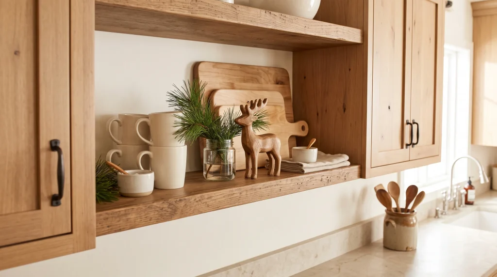 Kitchen Open Shelf Display
