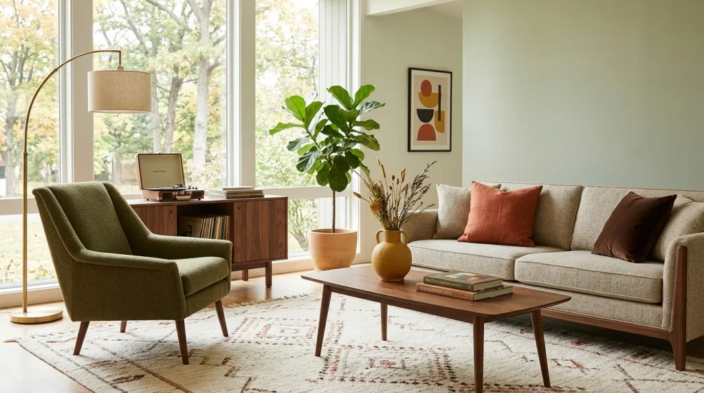 Retro-Inspired Autumn Decor