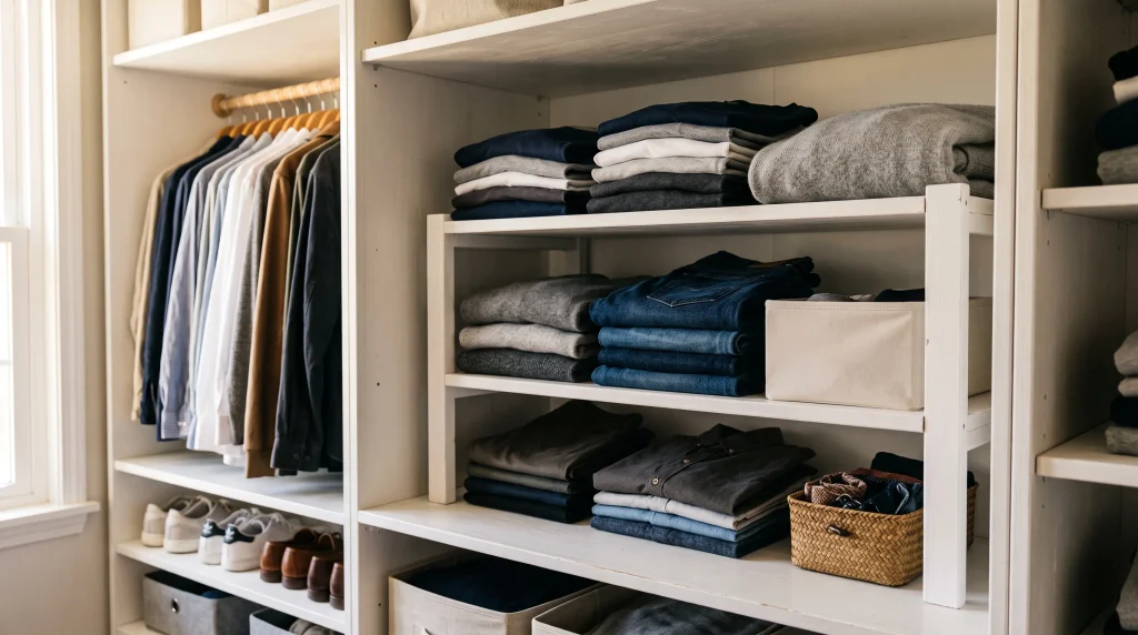 Vertical Shelf Risers