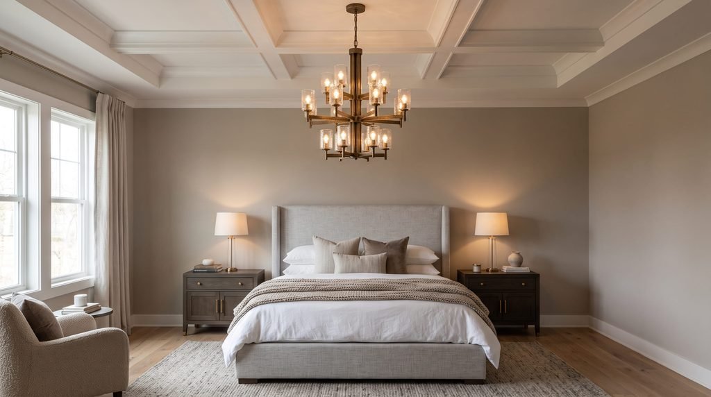 2. Add a Statement Chandelier