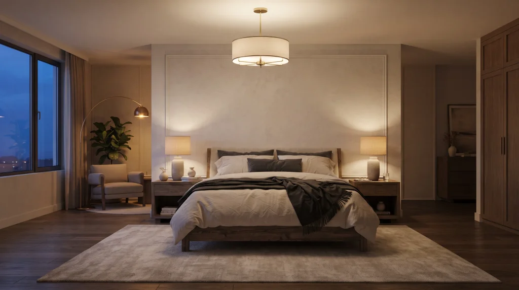 Use Warm, Layered Lighting