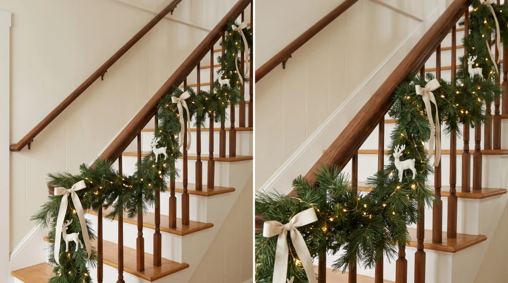 Staircase Garland Styling