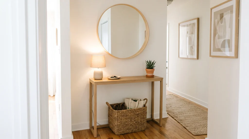Styled Entryway Console