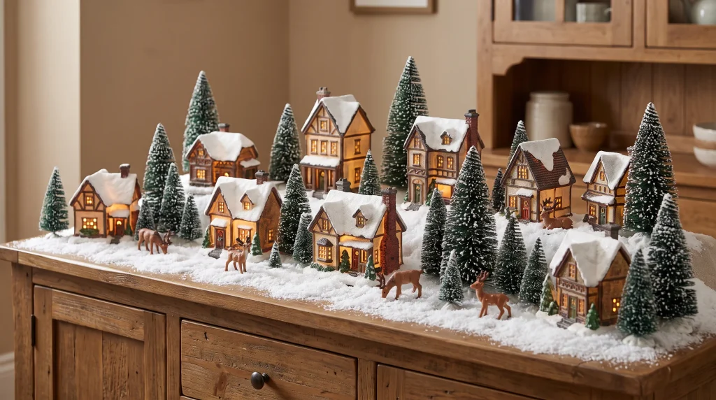 Miniature Woodland Village