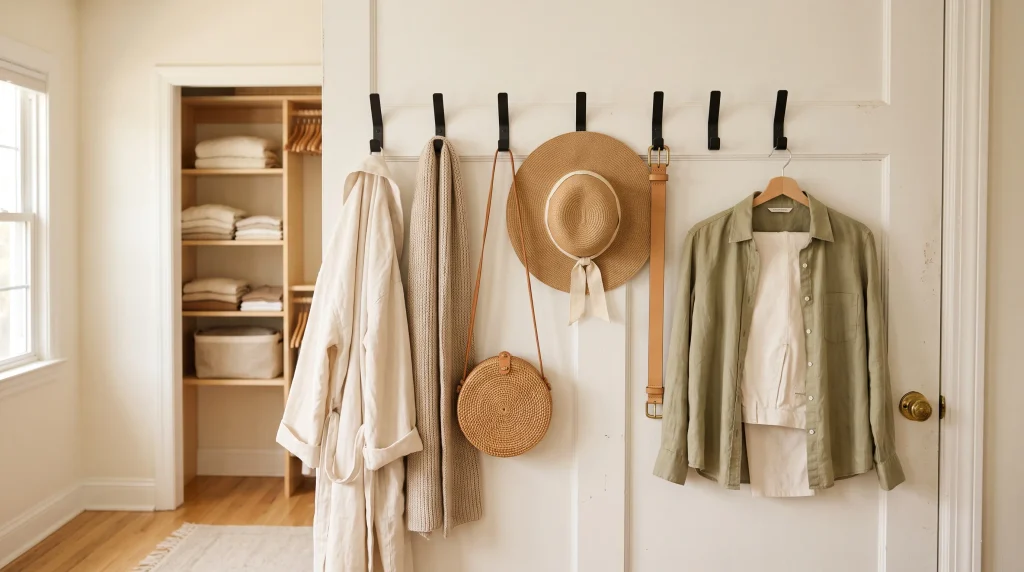 Door-Mounted Hooks