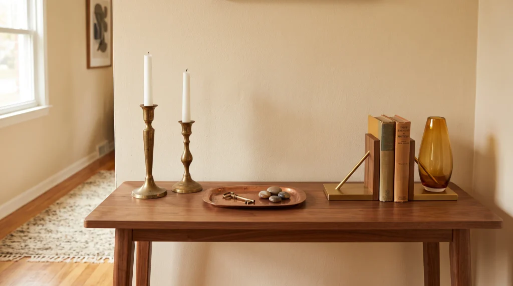 Brass and Copper Accents