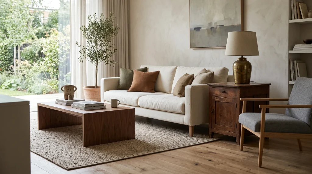 8. Mix Modern Furniture With Vintage Pieces