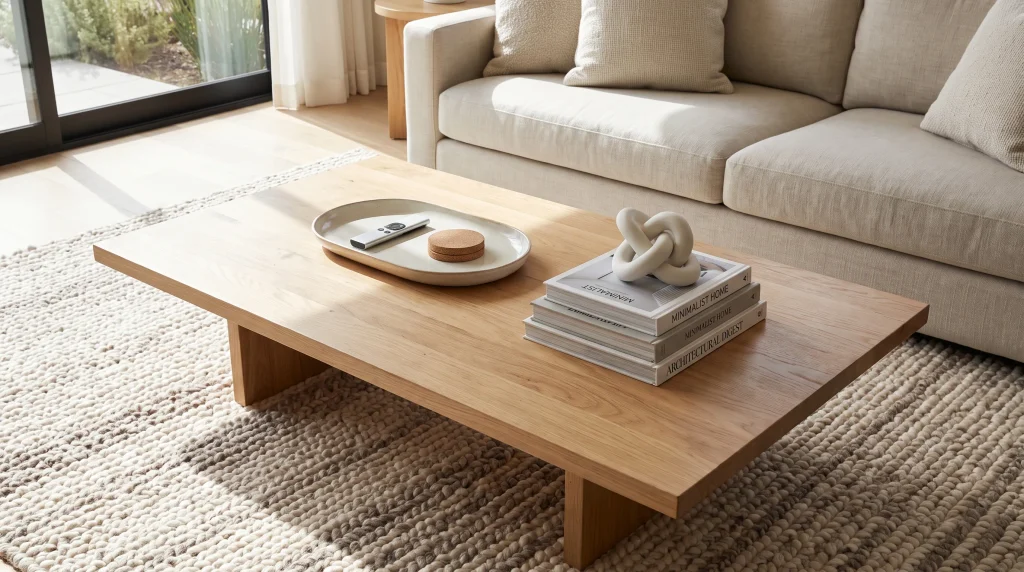 8. Style the Coffee Table With Intention