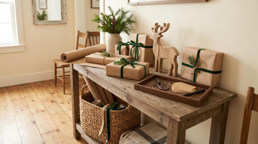 Gift Wrapping Station