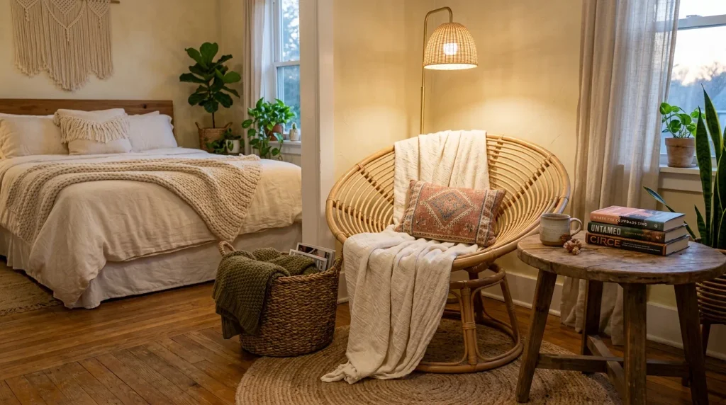 12. Use Woven Baskets for Beautiful Storage