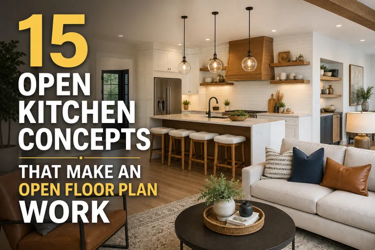 15 Open Kitchen Concepts That Make an Open Floor Plan Work