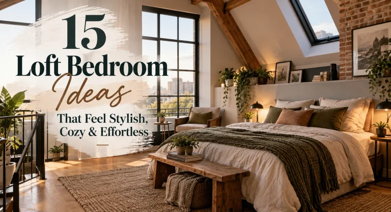15 Loft Bedroom Ideas That Feel Stylish, Cozy & Effortless